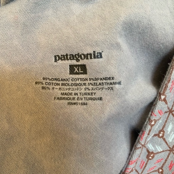 Patagonia Faux Wrap Fitted Dress Size XL - Picture 4 of 4